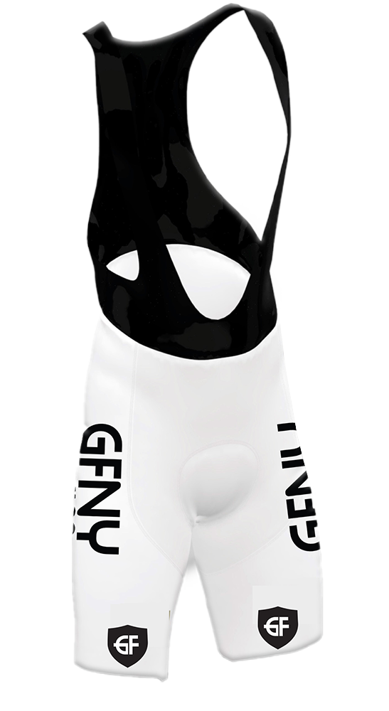 Black-White Bib-Short Woman