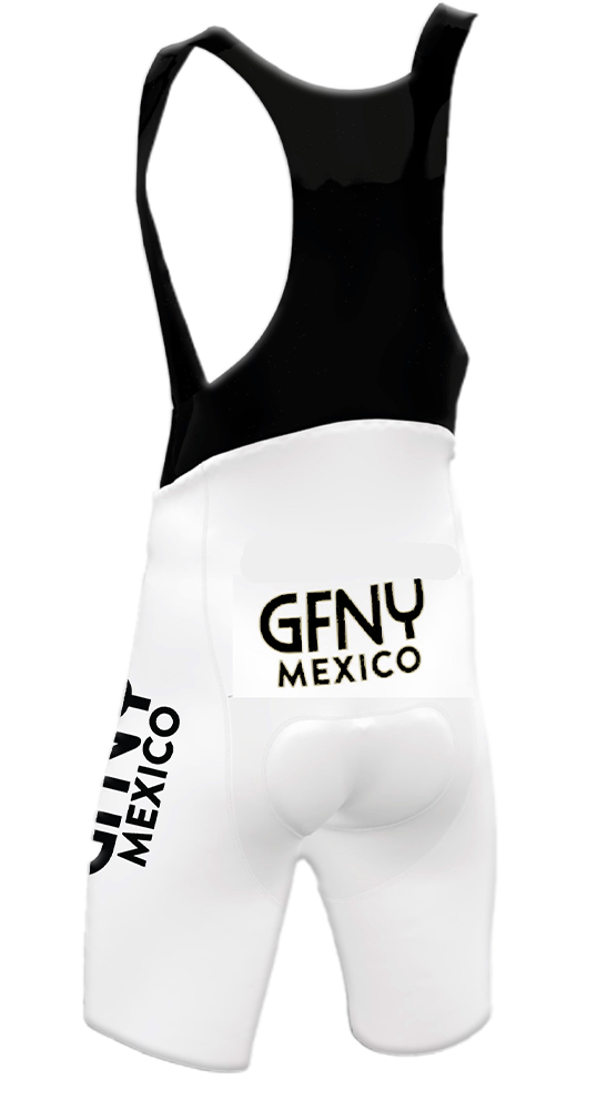 Black-White Bib-Short Woman